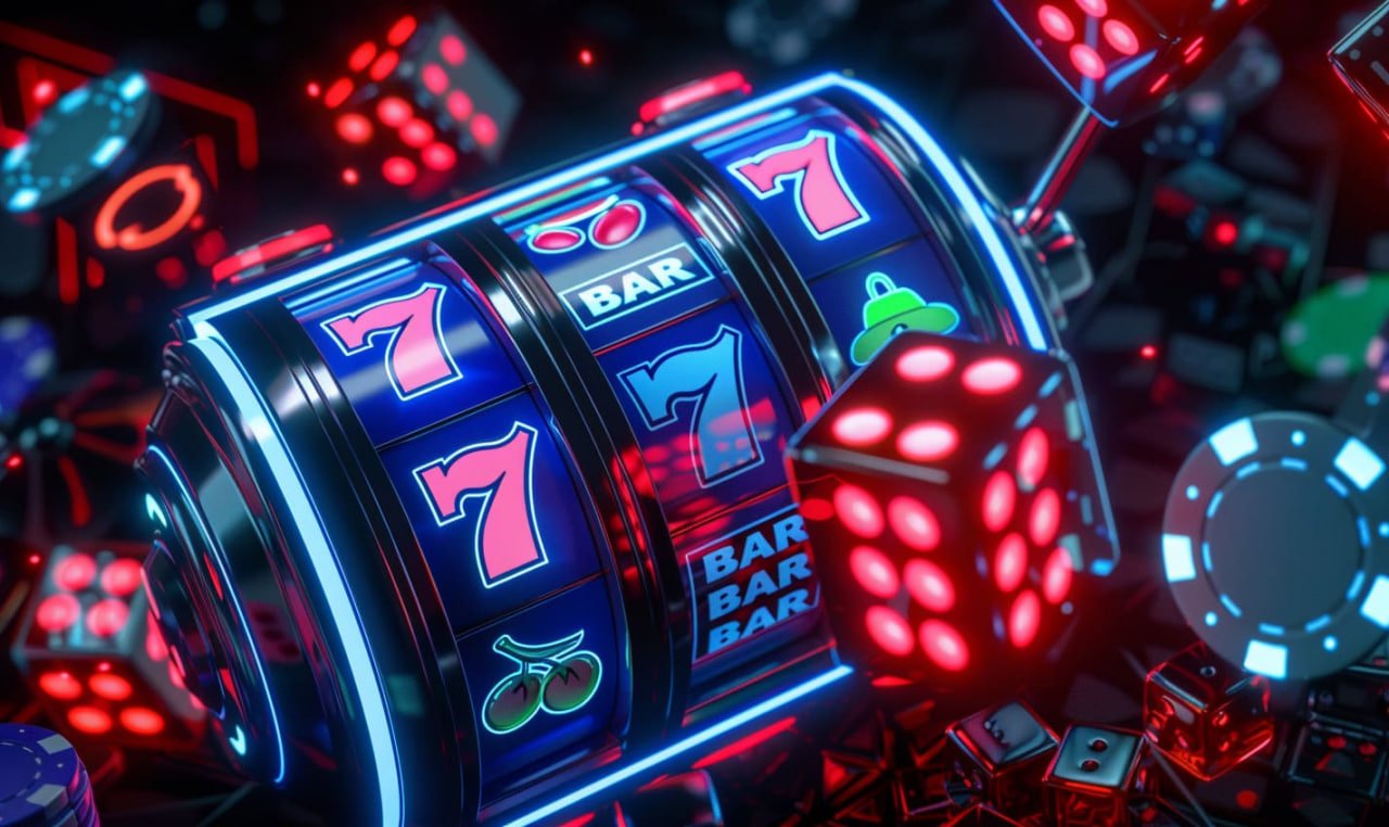 tampilan slot Galactic Gems di aplikasi mobile ok88 dengan simbol luar angkasa yang bercahaya